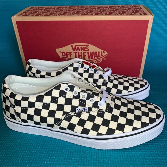 Vans Other - Vans Black/Classic White Checkerboard Skate Shoes Men’s Size 11